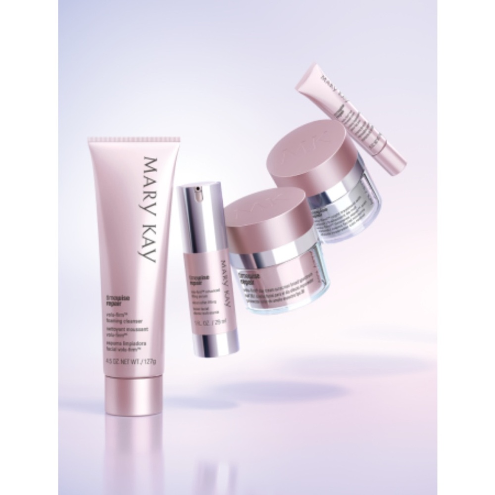 Mary Kay Skincare Set - Pink and Silver